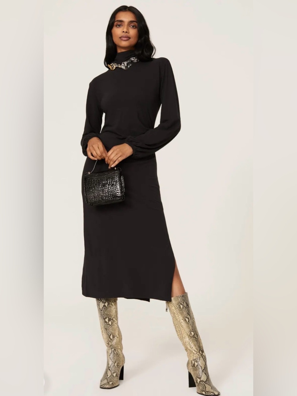 joie leather dress | Lorita Maxi | M stylecode:D1682